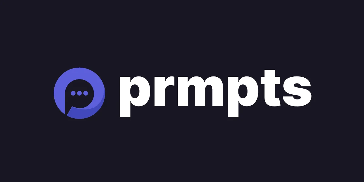 prmpts — save, organise and share AI prompts